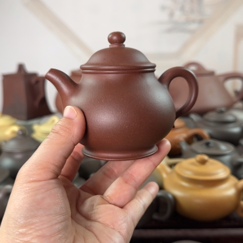 紫砂茶壶底槽清料180cc