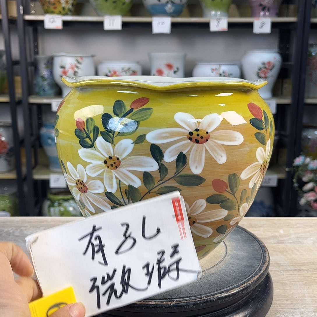 罐1xc景德镇陶瓷花盆