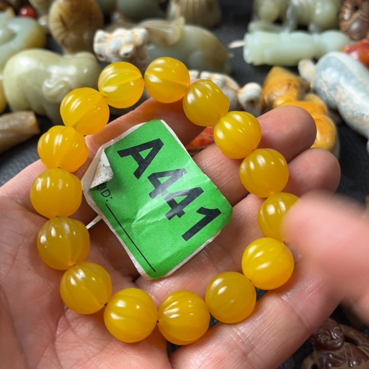 玛瑙/玉髓合金颈饰