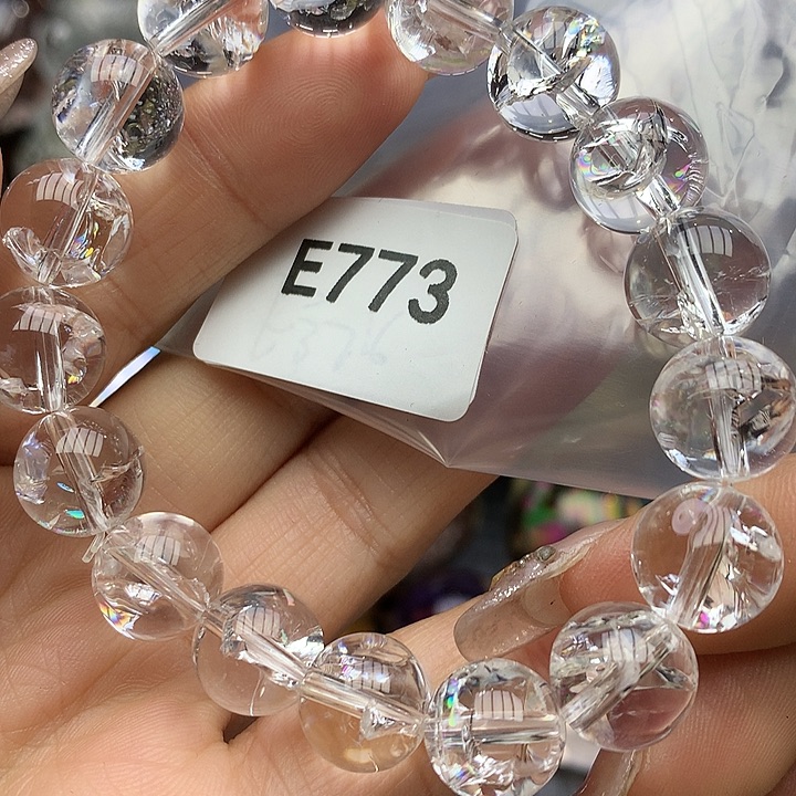 水晶手链12mm+未镶嵌水晶