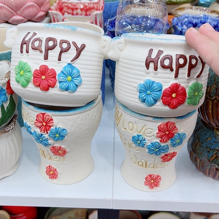 福利盆，有孔，9.99包邮陶瓷