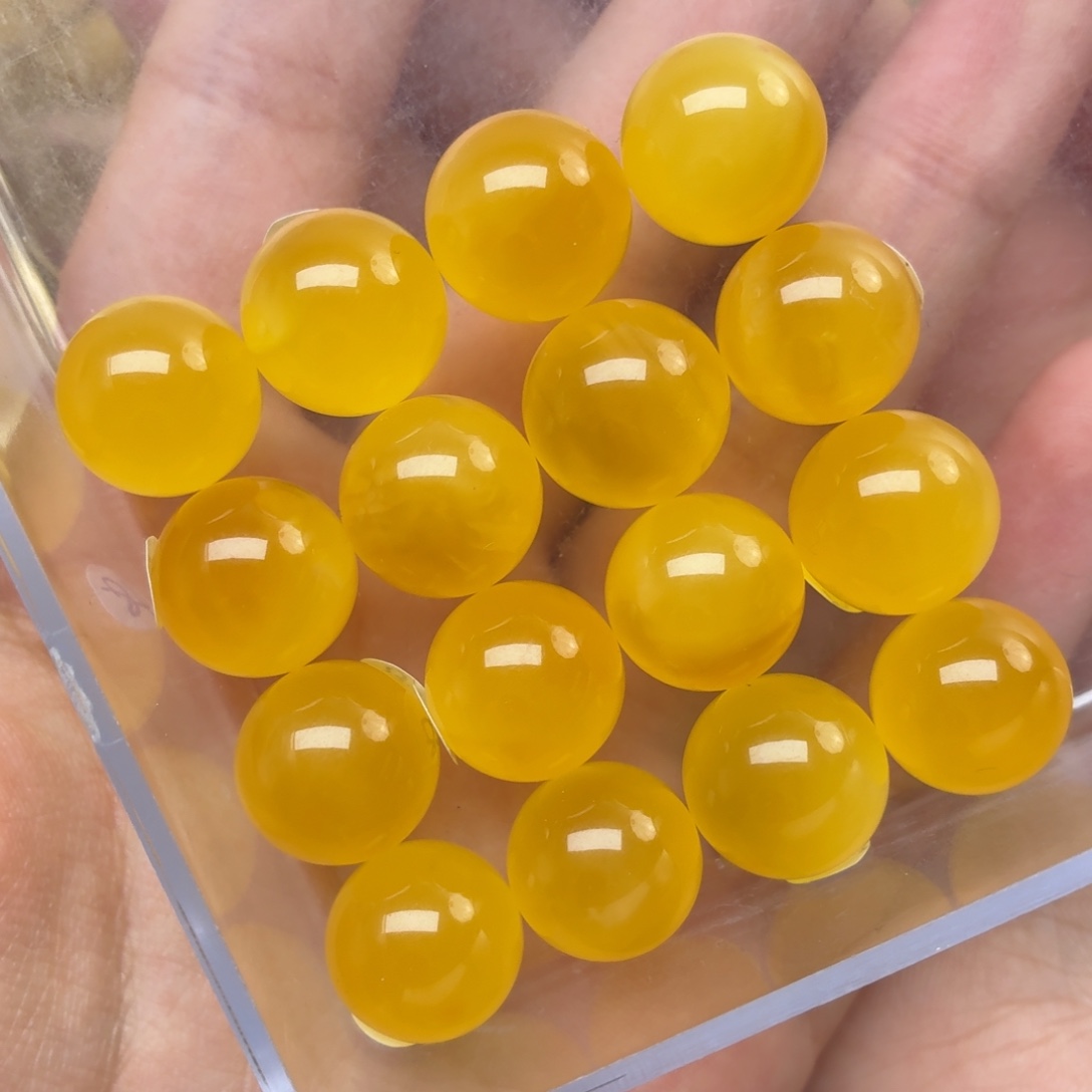 蜜蜡未镶嵌裸石金绞蜜13+单圈