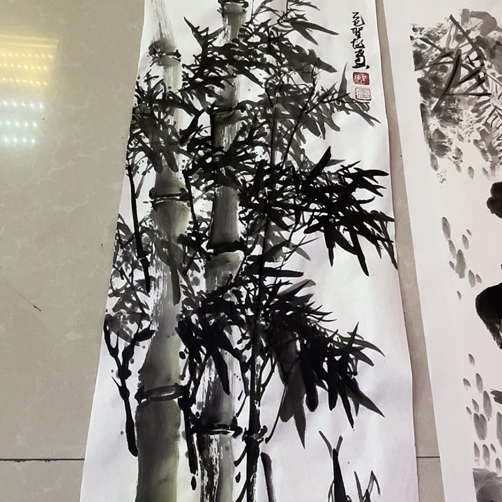 国画张圣敏先生纯手绘作品