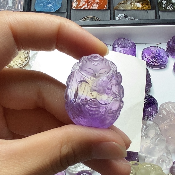 颈饰未镶嵌水晶水晶吊坠