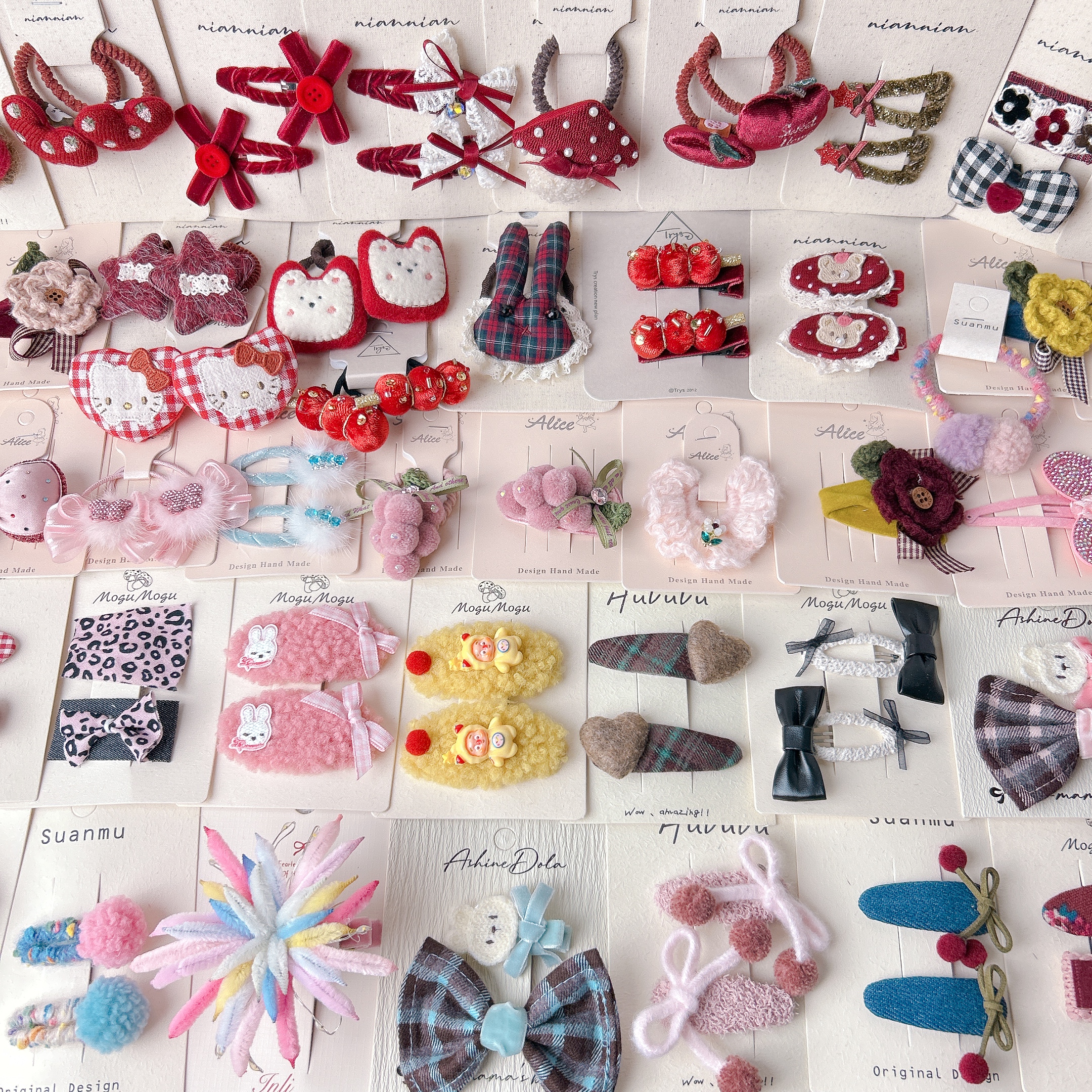 【1900-1999编号】【满19包邮】儿童发夹头饰小众刘海夹发夹