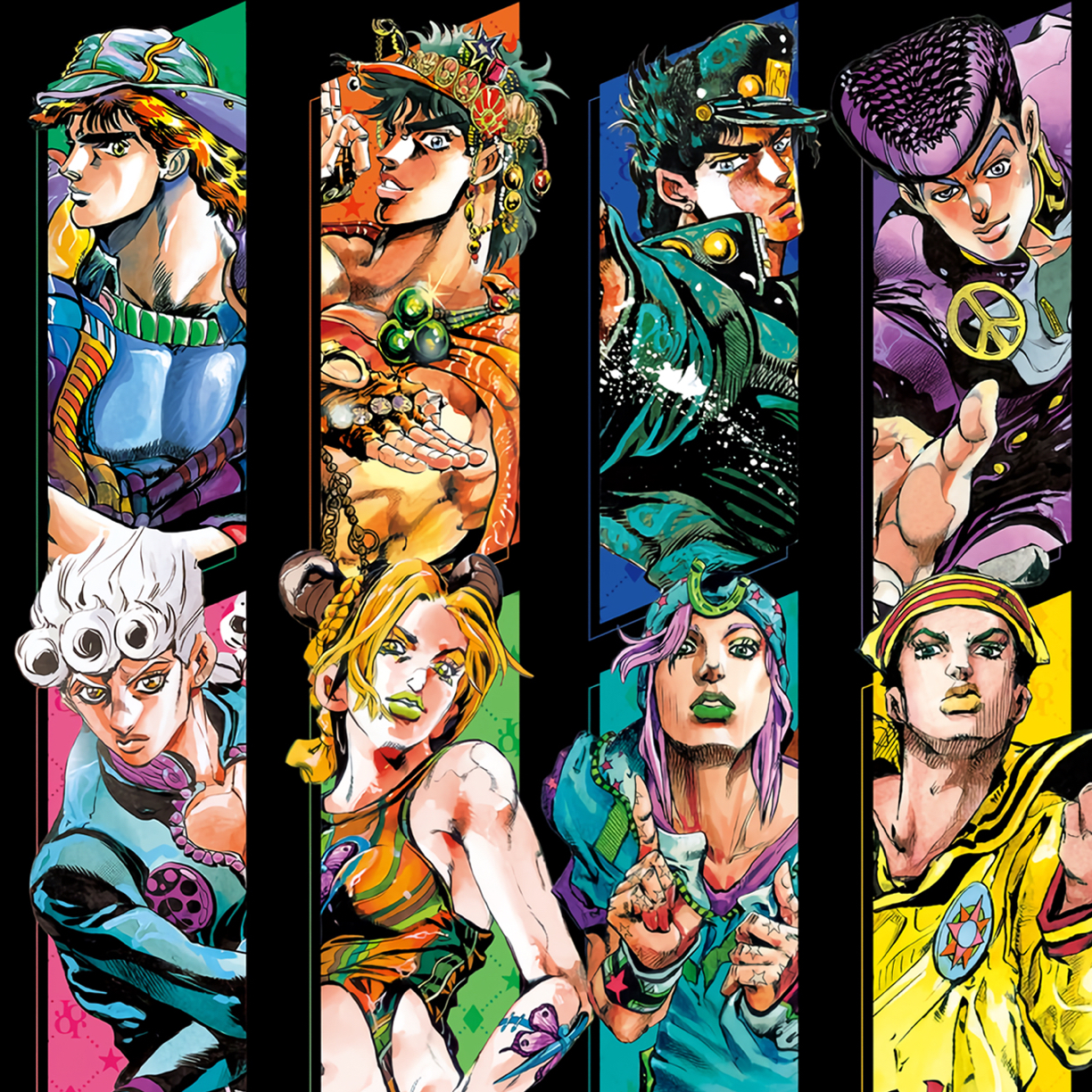 （jojo奇妙冒险）二创周边 精美亚克力小挂件80*40*4mm