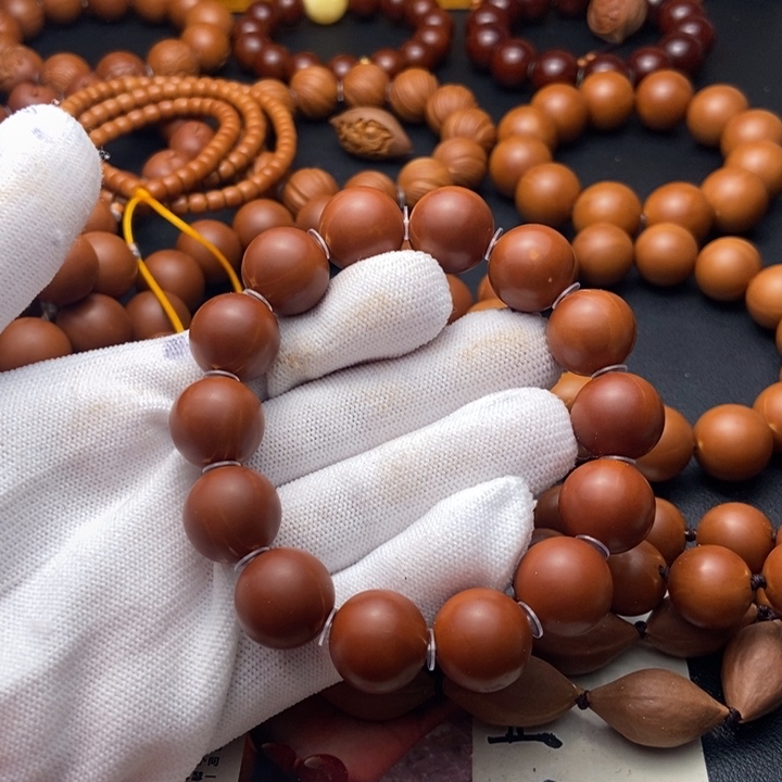 手串/手链橄榄核1.53正宗梅林铁核正圆光珠