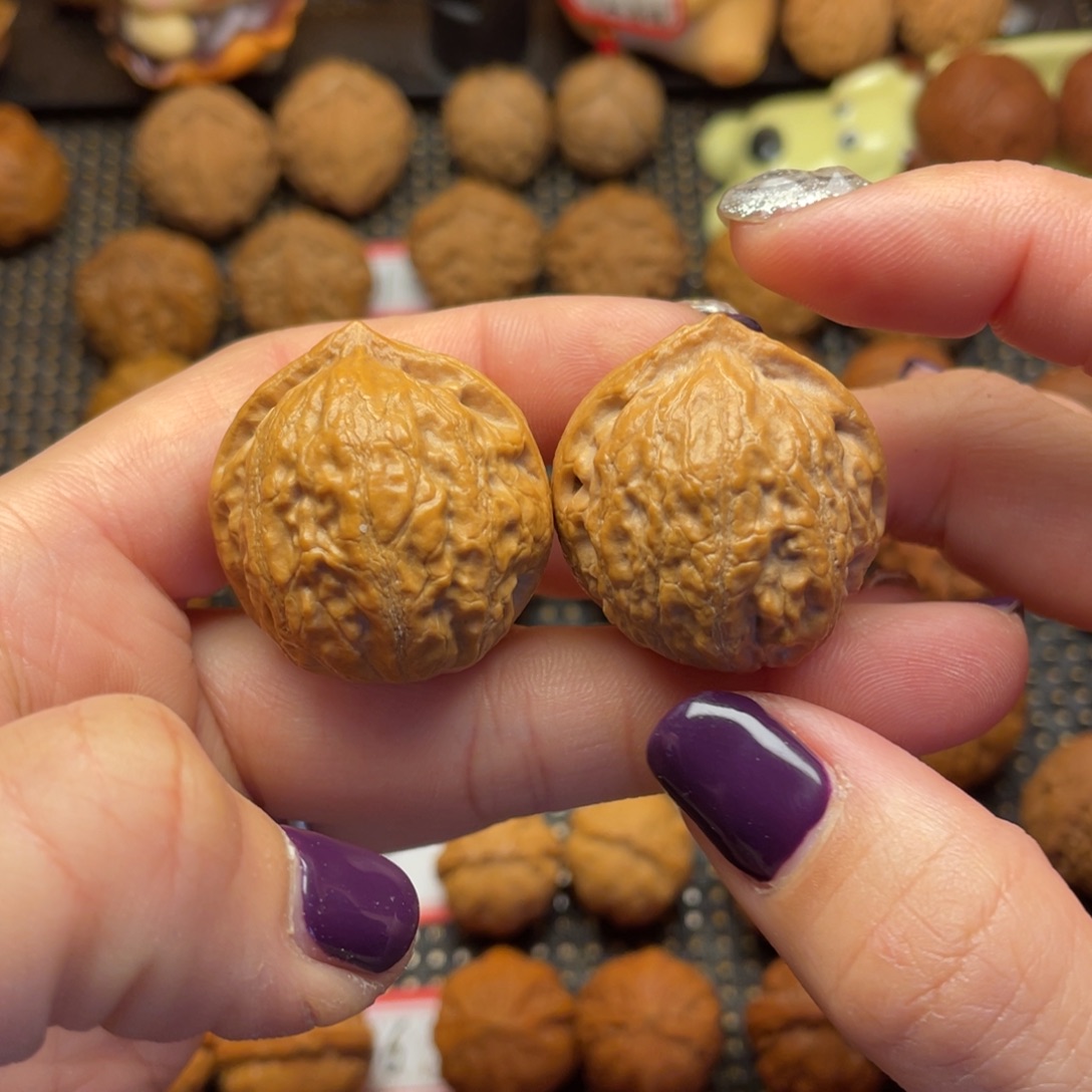 吊坠文玩核桃31尺全品木鱼元宝00012