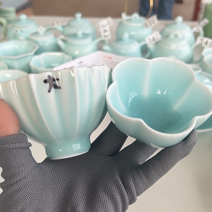 小米茶器龙泉青瓷