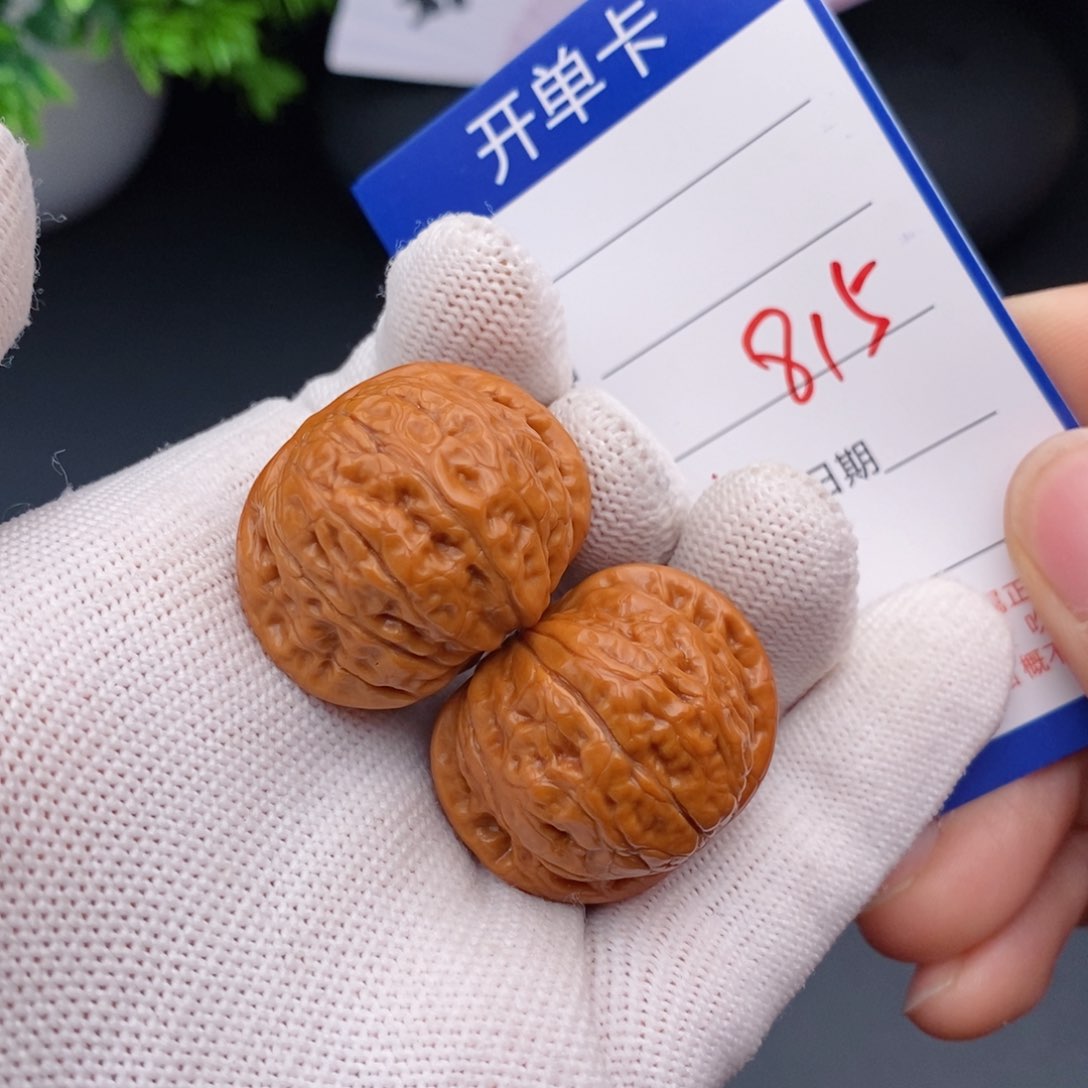 文玩核桃把件31乾隆磨815