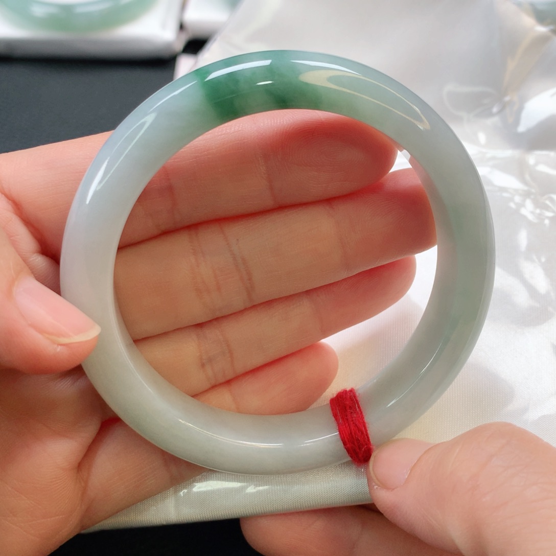 翡翠手镯未镶嵌58正