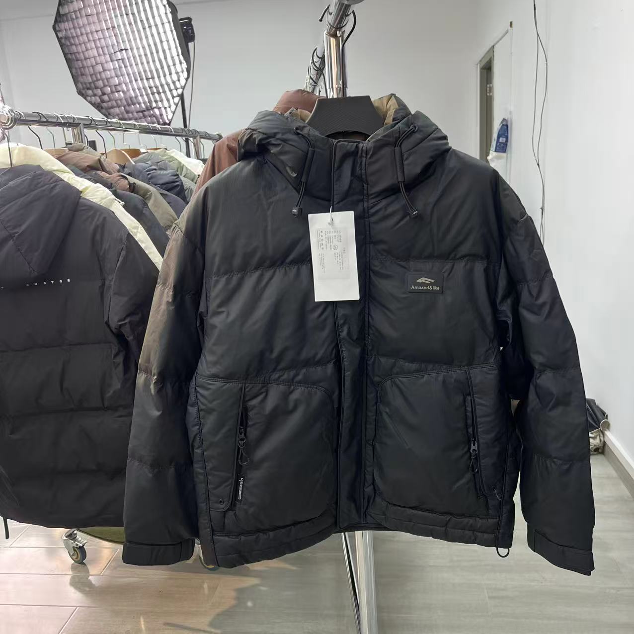 冬季新款时尚潮流保暖外套107