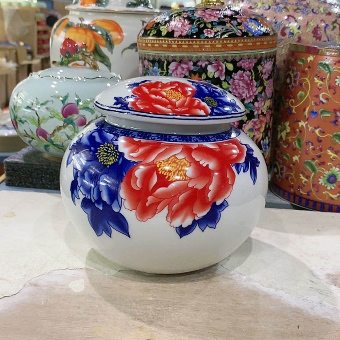 【闪购商品】罐茶叶罐陶瓷茶叶罐