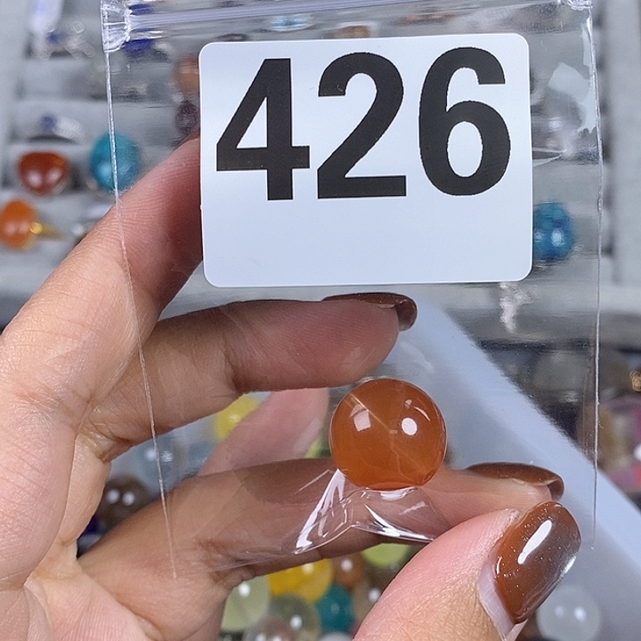 银S925镶嵌珠宝半成品水晶一*
