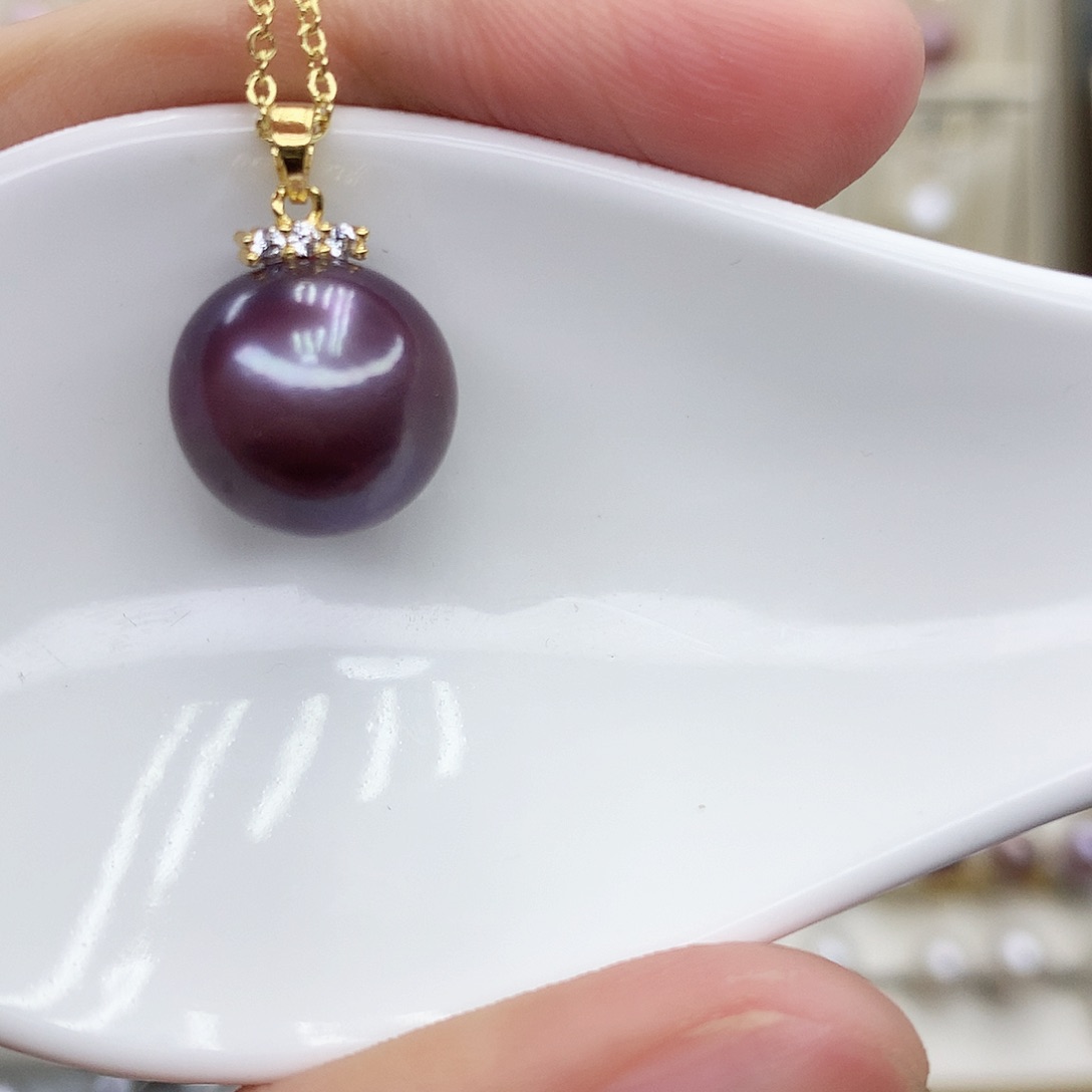 淡水珍珠颈饰合金