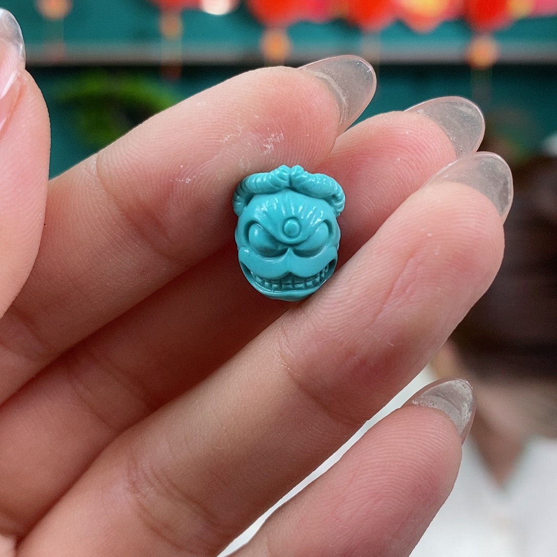 绿松石珠宝奇石未镶嵌