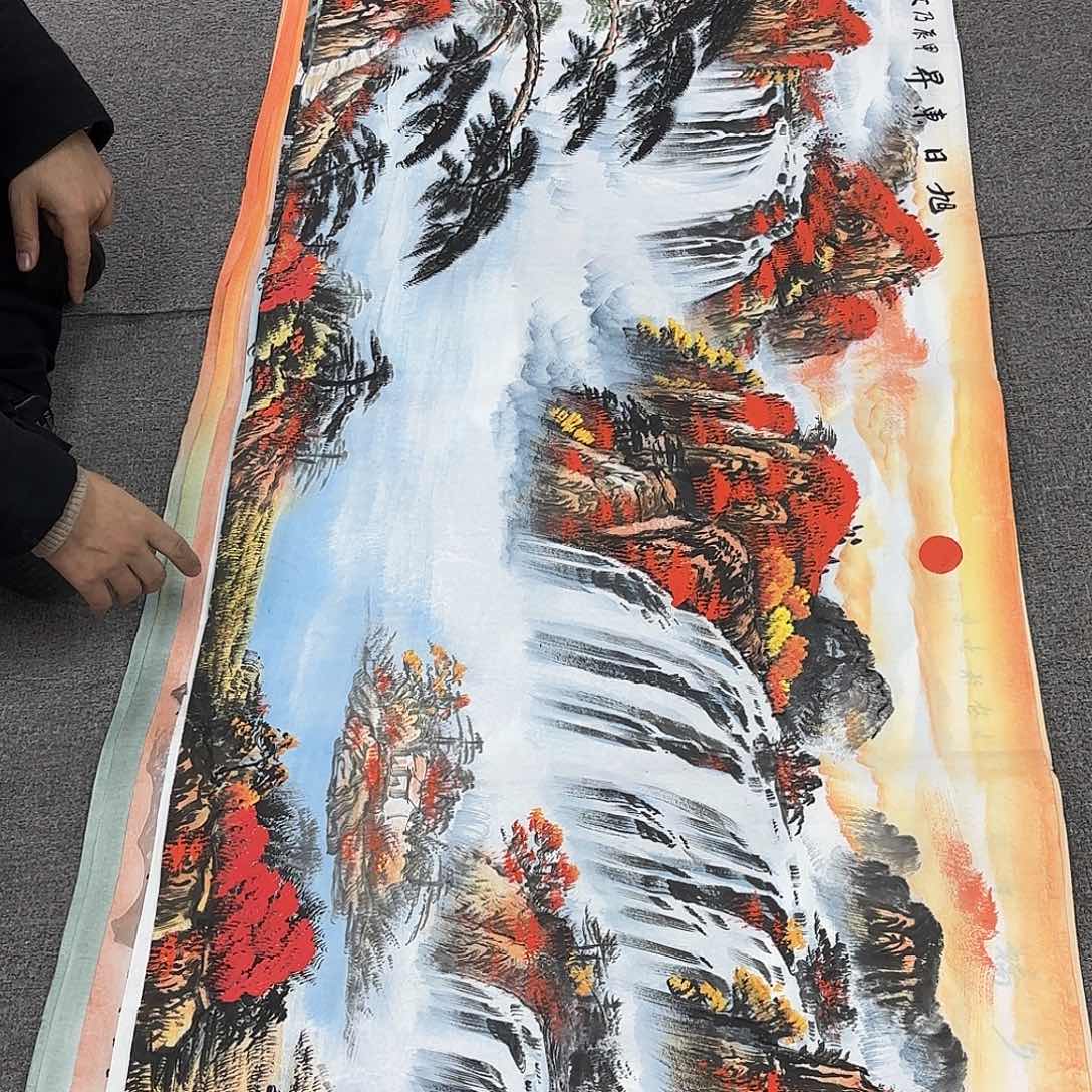 国画国画作品多次入选国内外