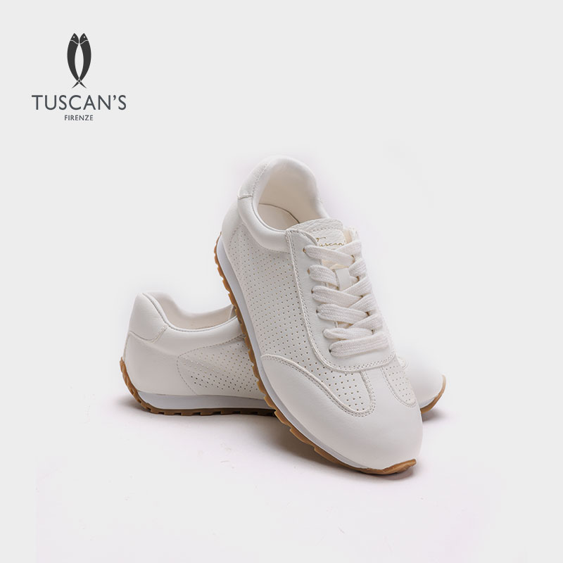TUSCAN'S日常百搭德训鞋舒适透气休闲鞋经典平底女鞋时代双鱼