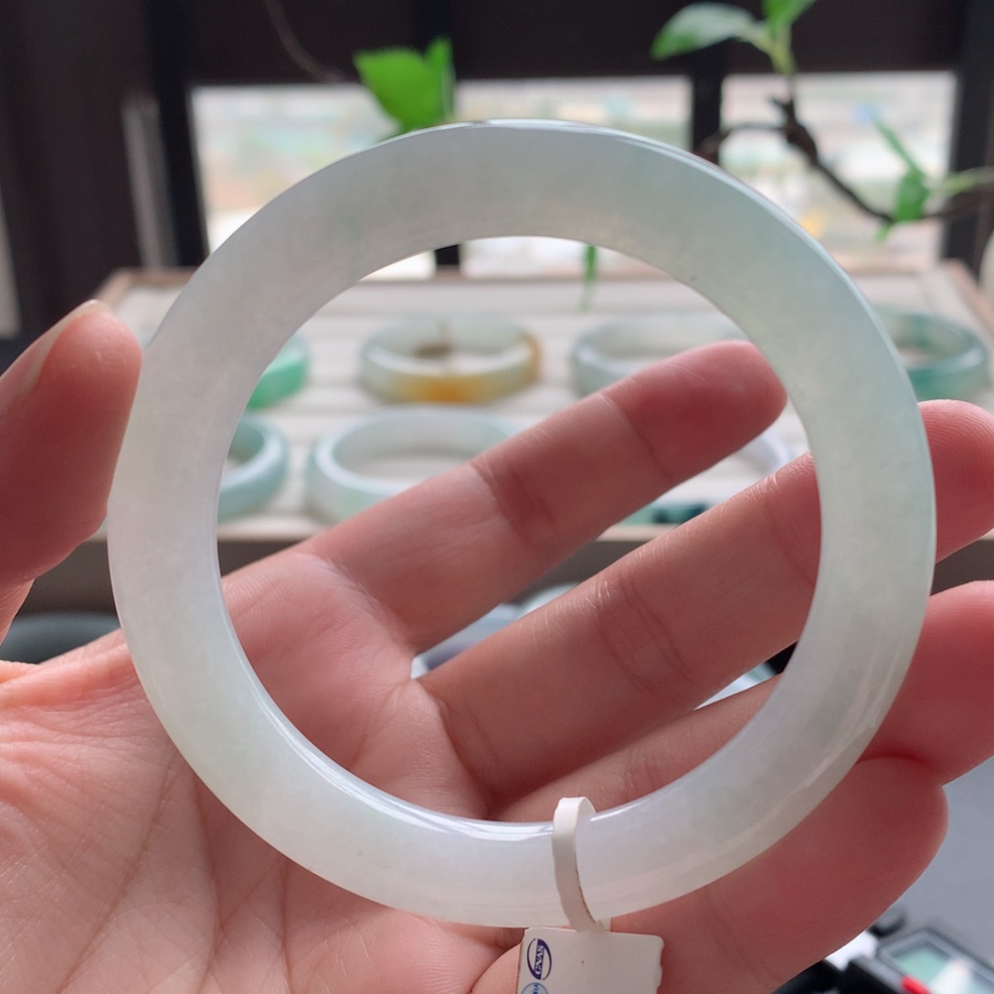 翡翠手镯未镶嵌3号-52.6