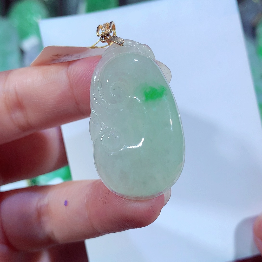 翡翠吊坠(不含链)未镶嵌