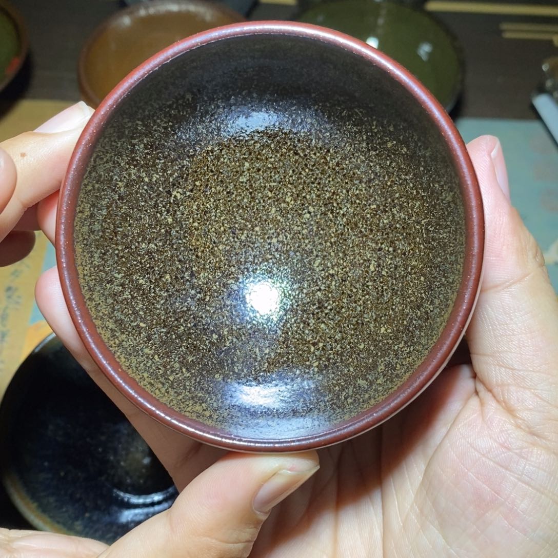 建盏龙窑柴烧手工峰**转