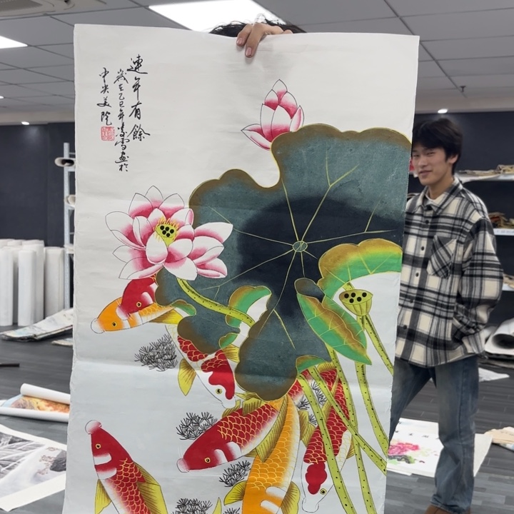 字画等多种形式的艺术作品和