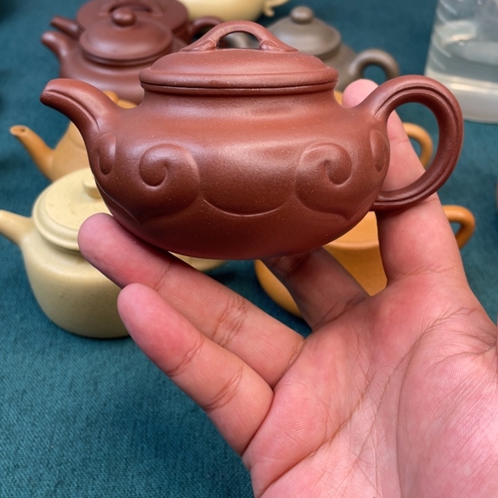 紫砂茶壶如***意全手工如意仿古