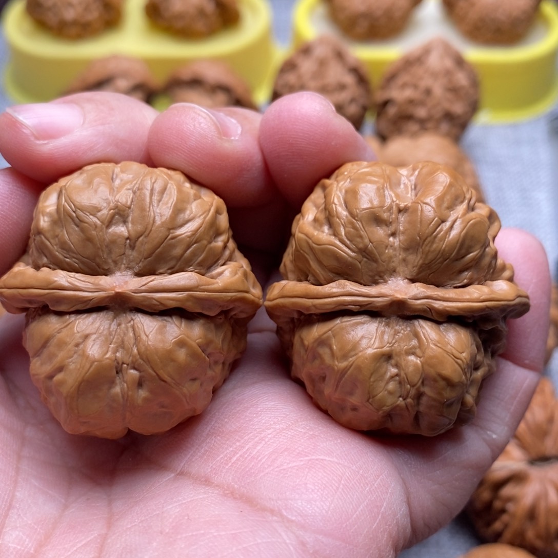 文玩核桃把件大****子38全延庆蛙