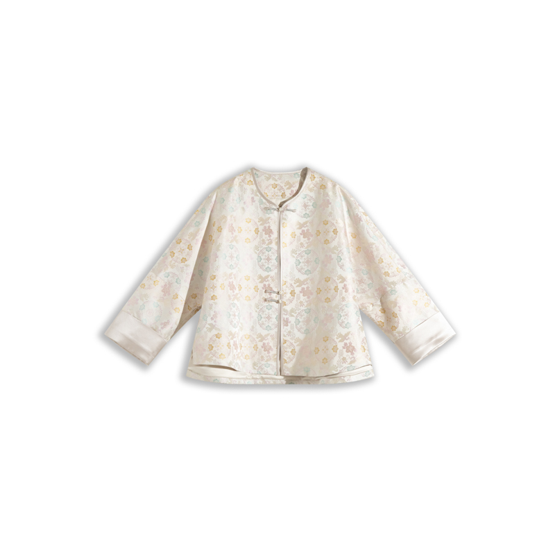 「凤凰于飞」宋锦传统中国风手工盘扣新中式减龄外套XYD24Z109