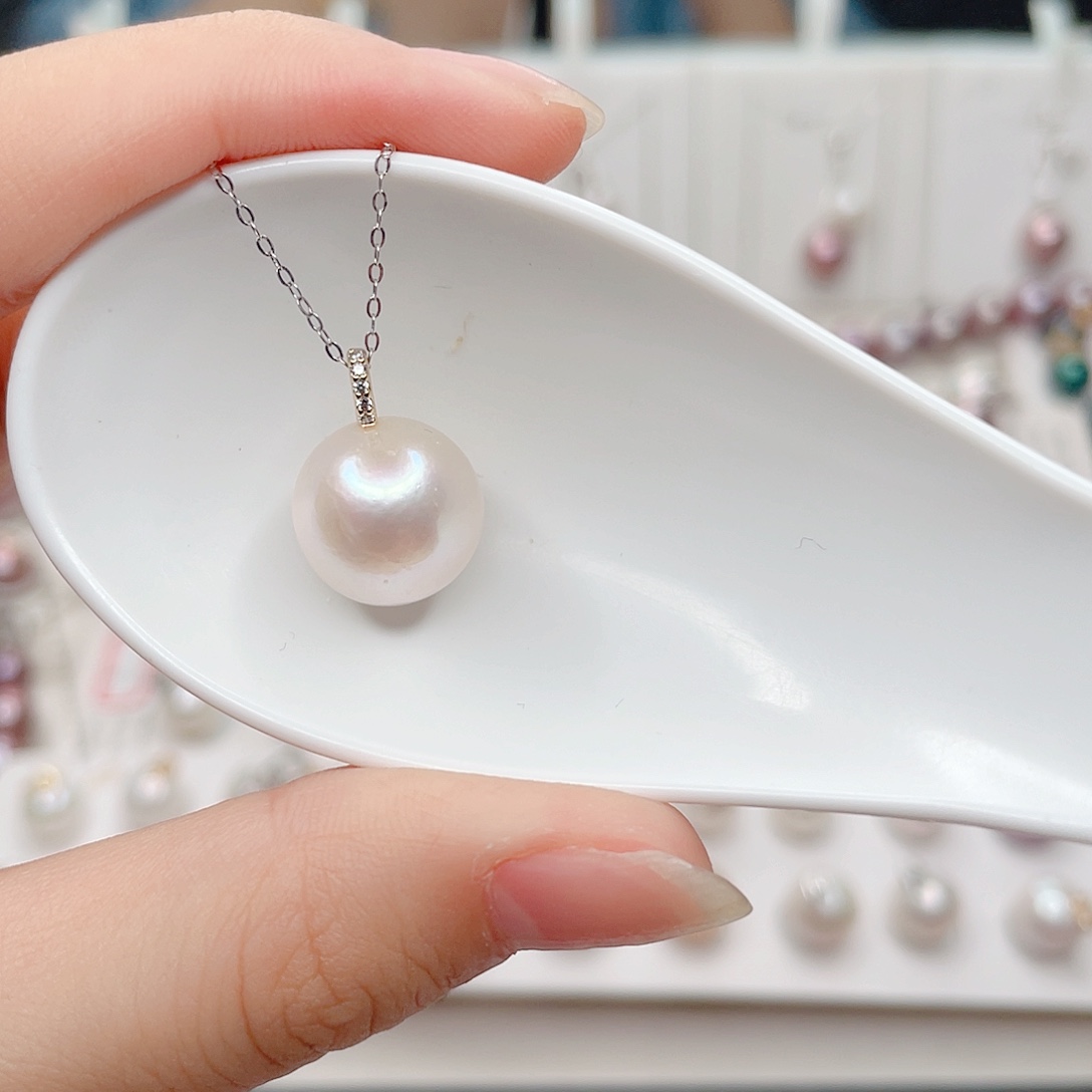 合金吊坠(赠链)淡水珍珠