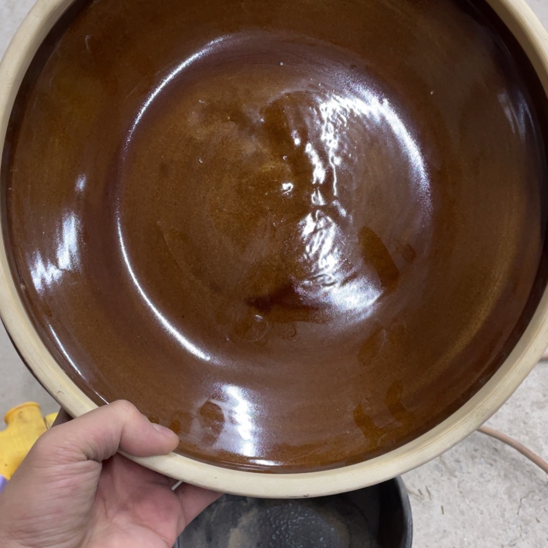 盘瓷器微瑕不退不换