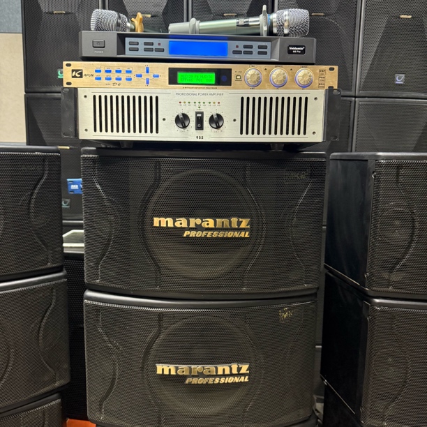 9新  二手马兰士10寸卡包音响套装（不包邮）