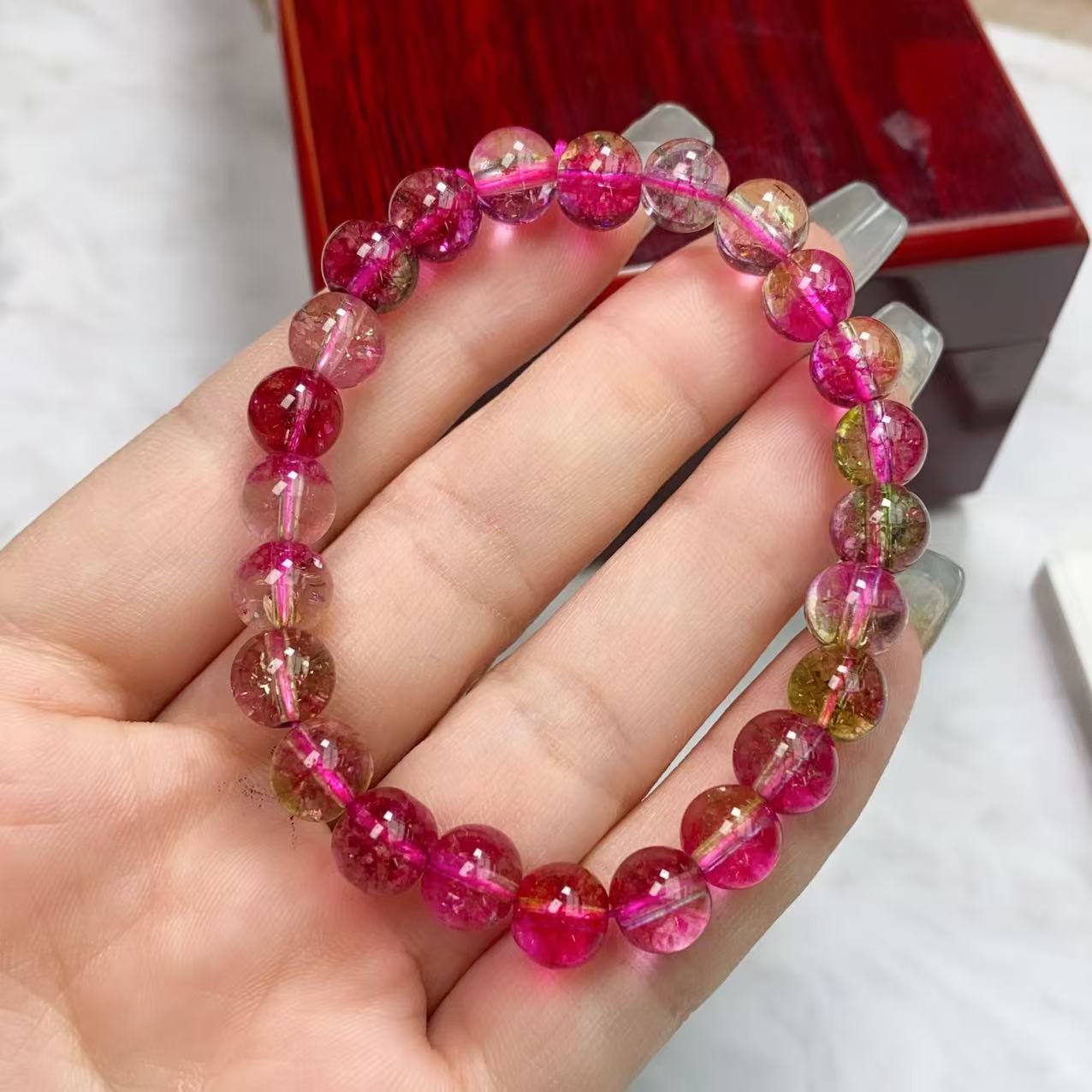 B1492西瓜比手链8M