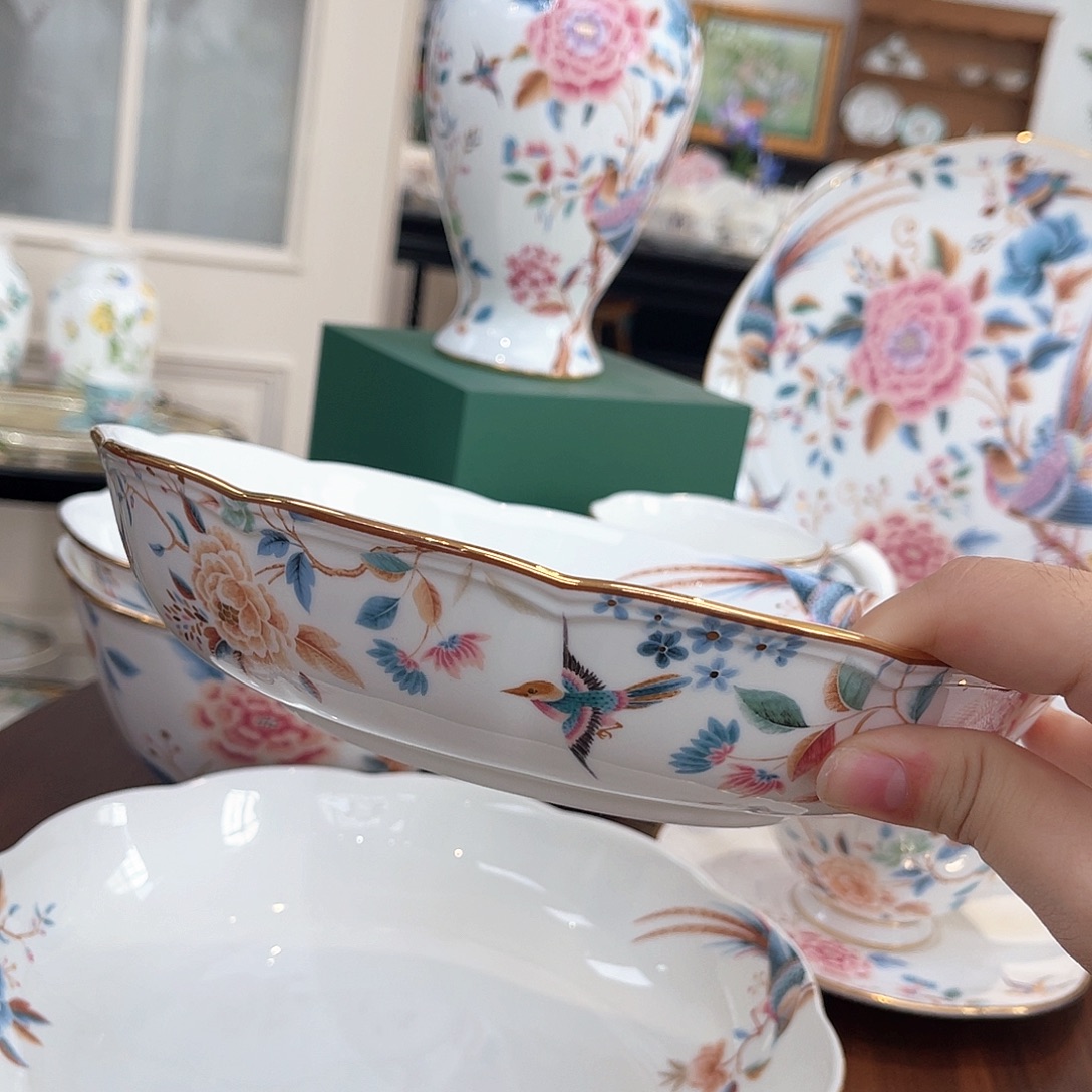 骨瓷大汤菜盘—————