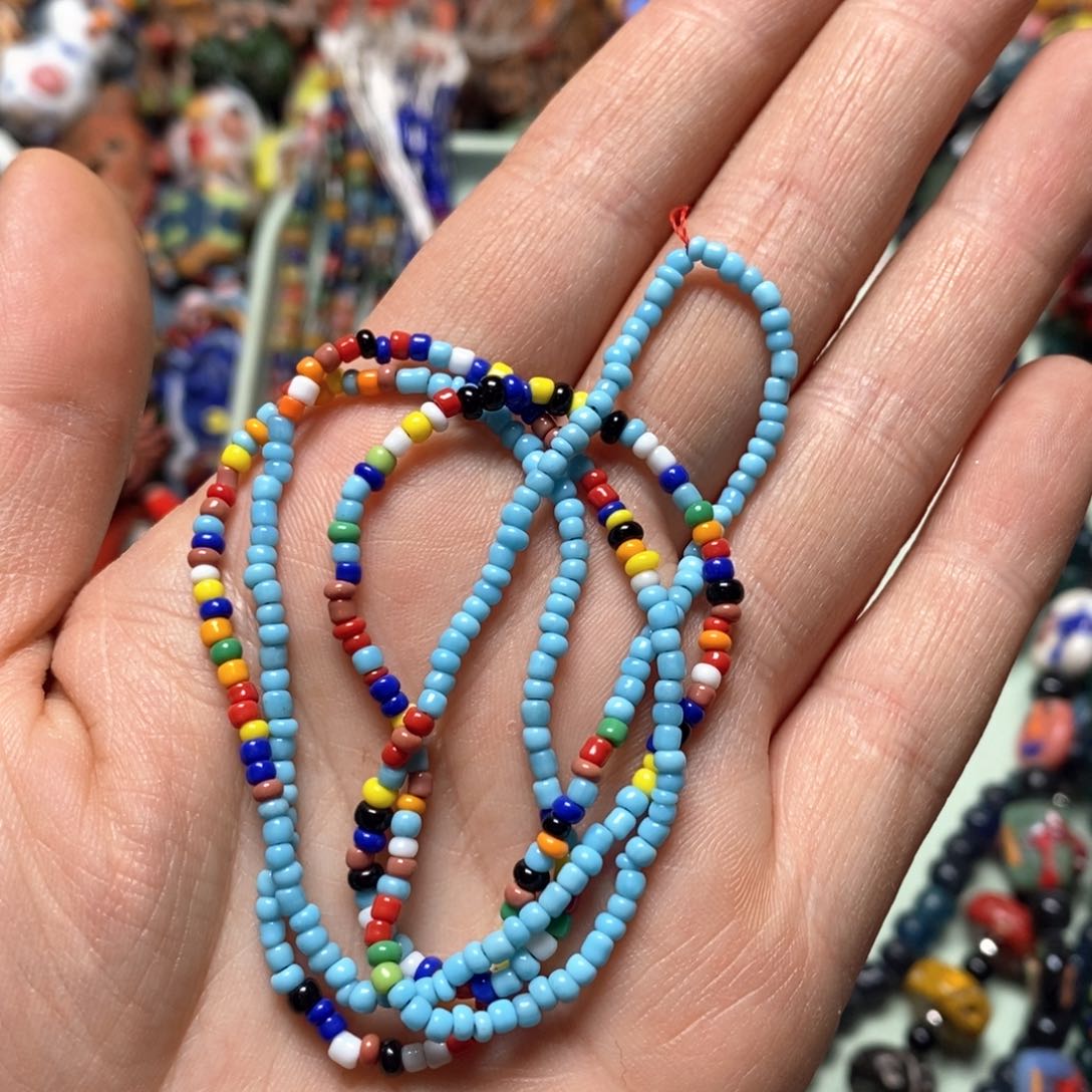 琉璃颈饰印度尼西亚链子