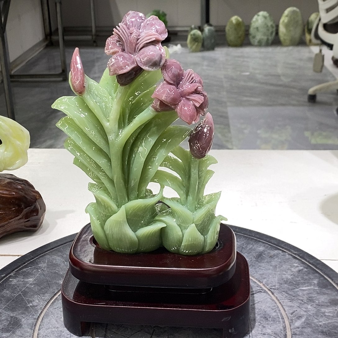 我***钱玉家居摆件兰花摆件