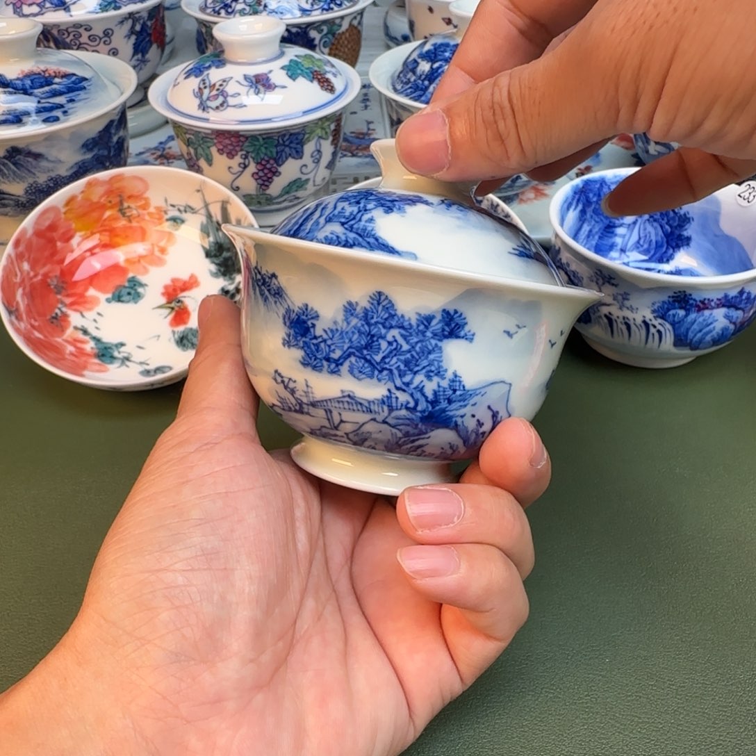 陶纯手工纯手绘茶具228