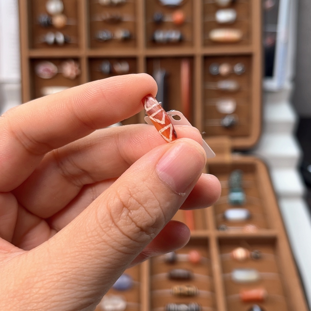 玛瑙/玉髓未镶嵌吊坠(不含链)