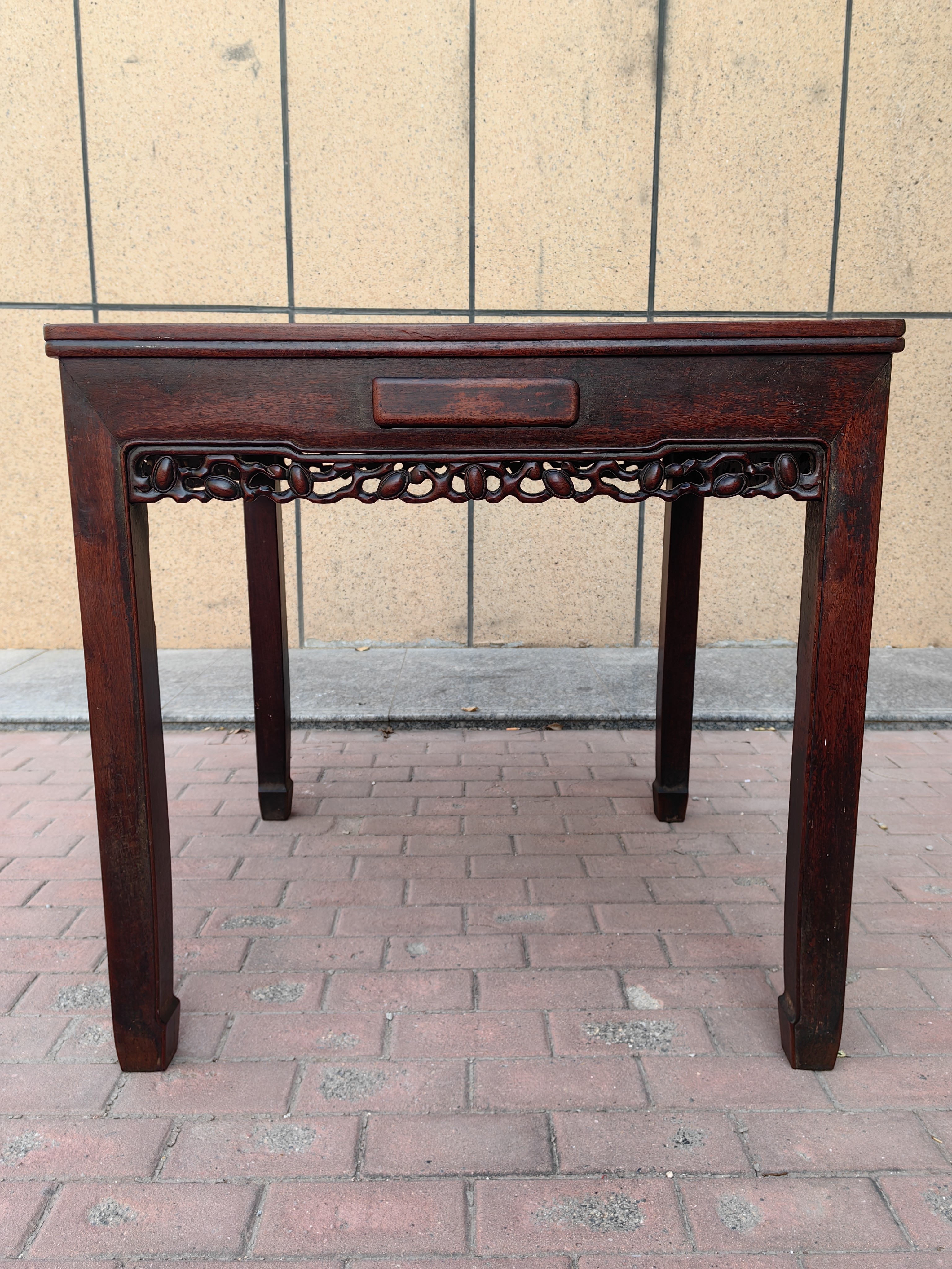 独板面蛋圆功书房桌