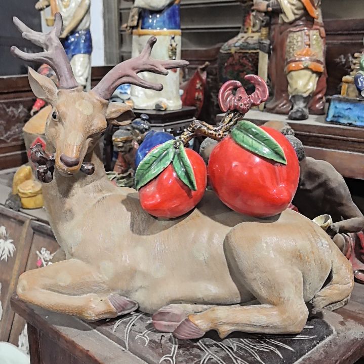 摆件石湾窑陶瓷摆件