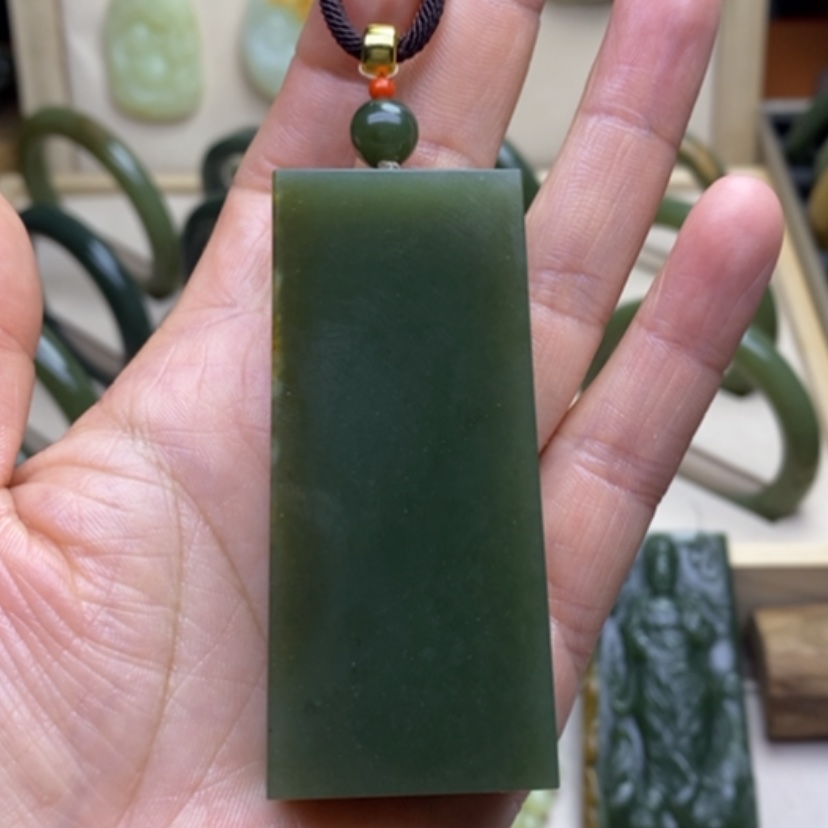 【闪购商品】和田玉挂件未镶嵌索**氏