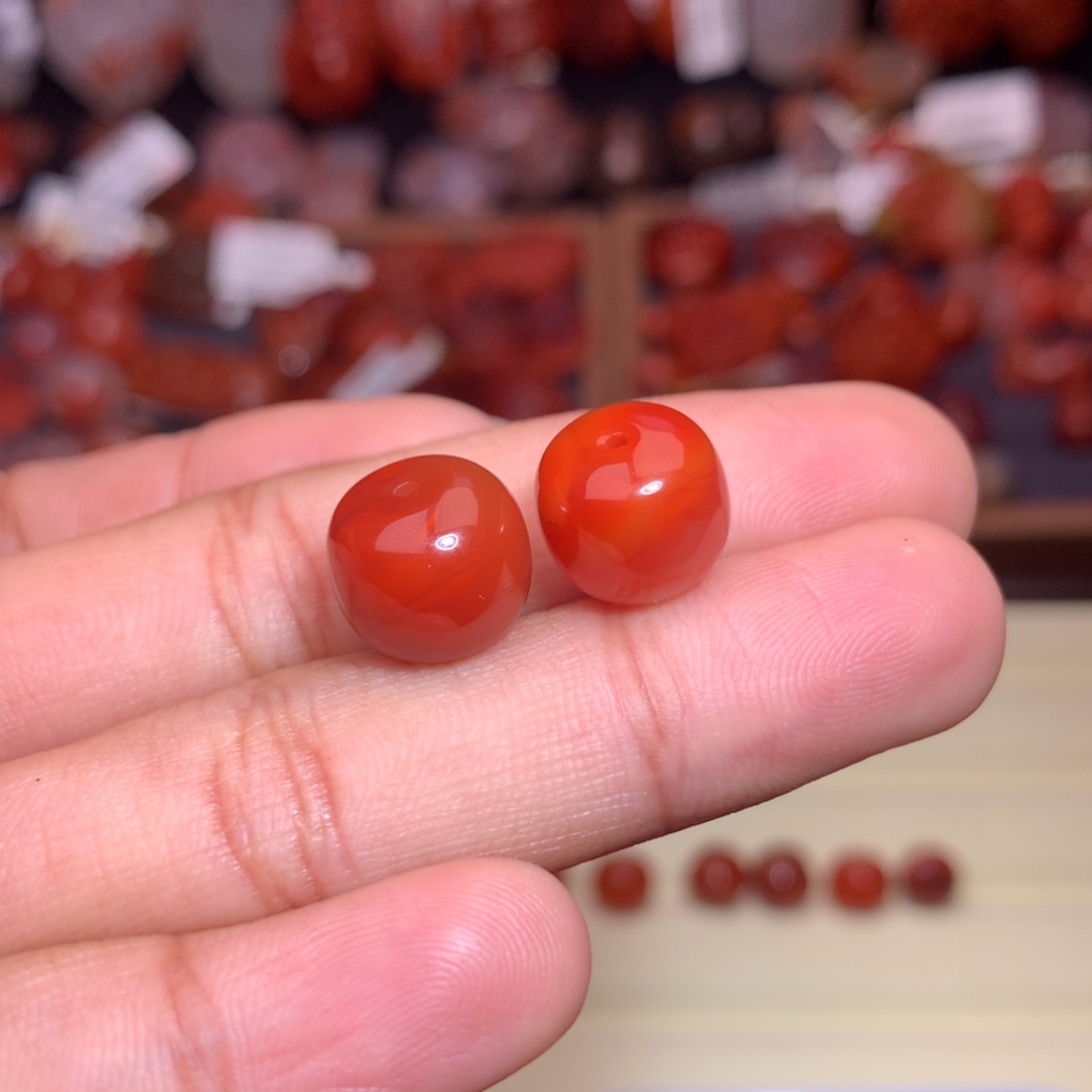 大***。南红玛瑙未镶嵌珠宝半成品老型11