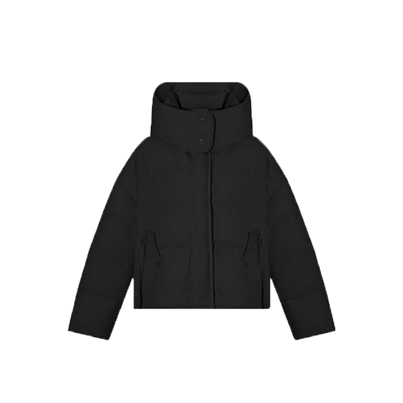 2025新款秋冬女装短款简约百搭保暖休闲羽绒服-99ZW915