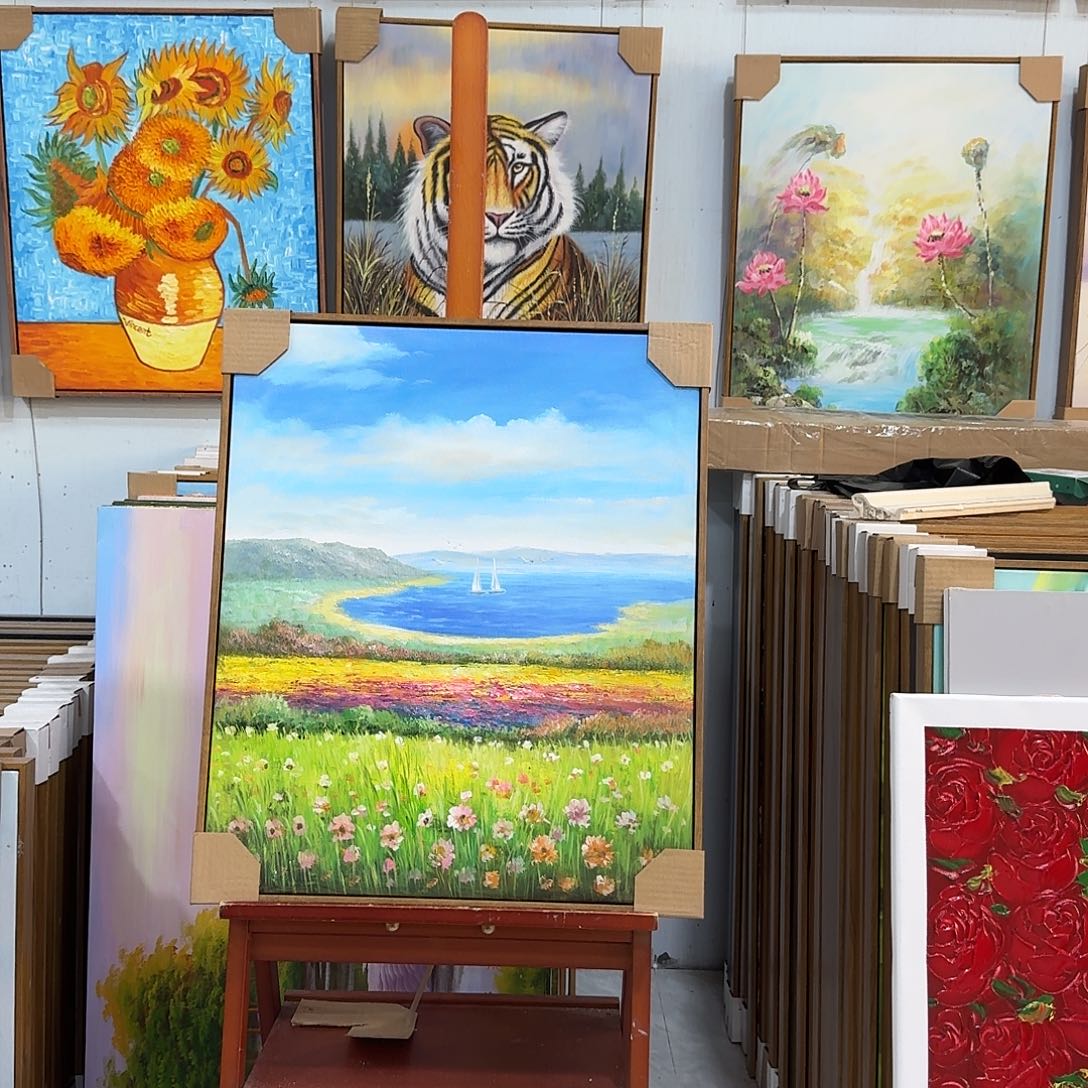 油画5060油画作品展作品集