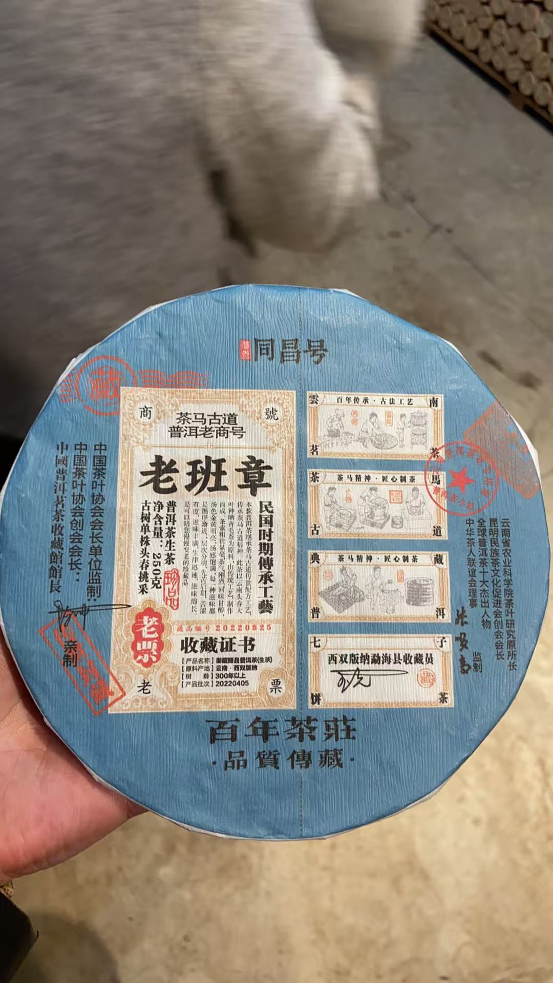 品鉴【老班章 250克 生茶 】云南普洱茶