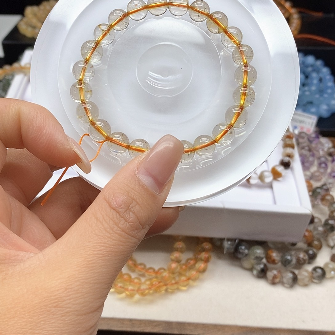 水晶手串未镶嵌367800853