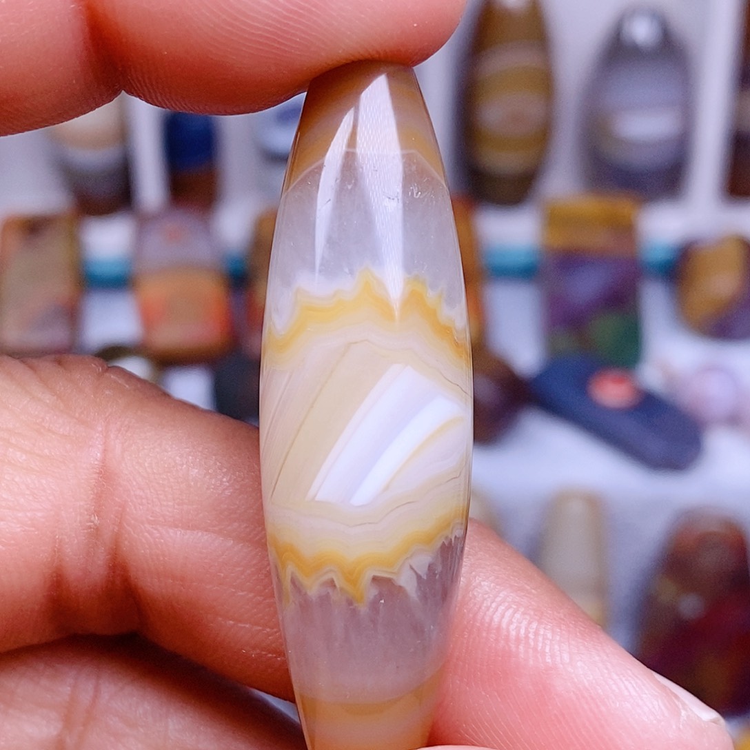 未镶嵌玛瑙/玉髓珠宝奇石