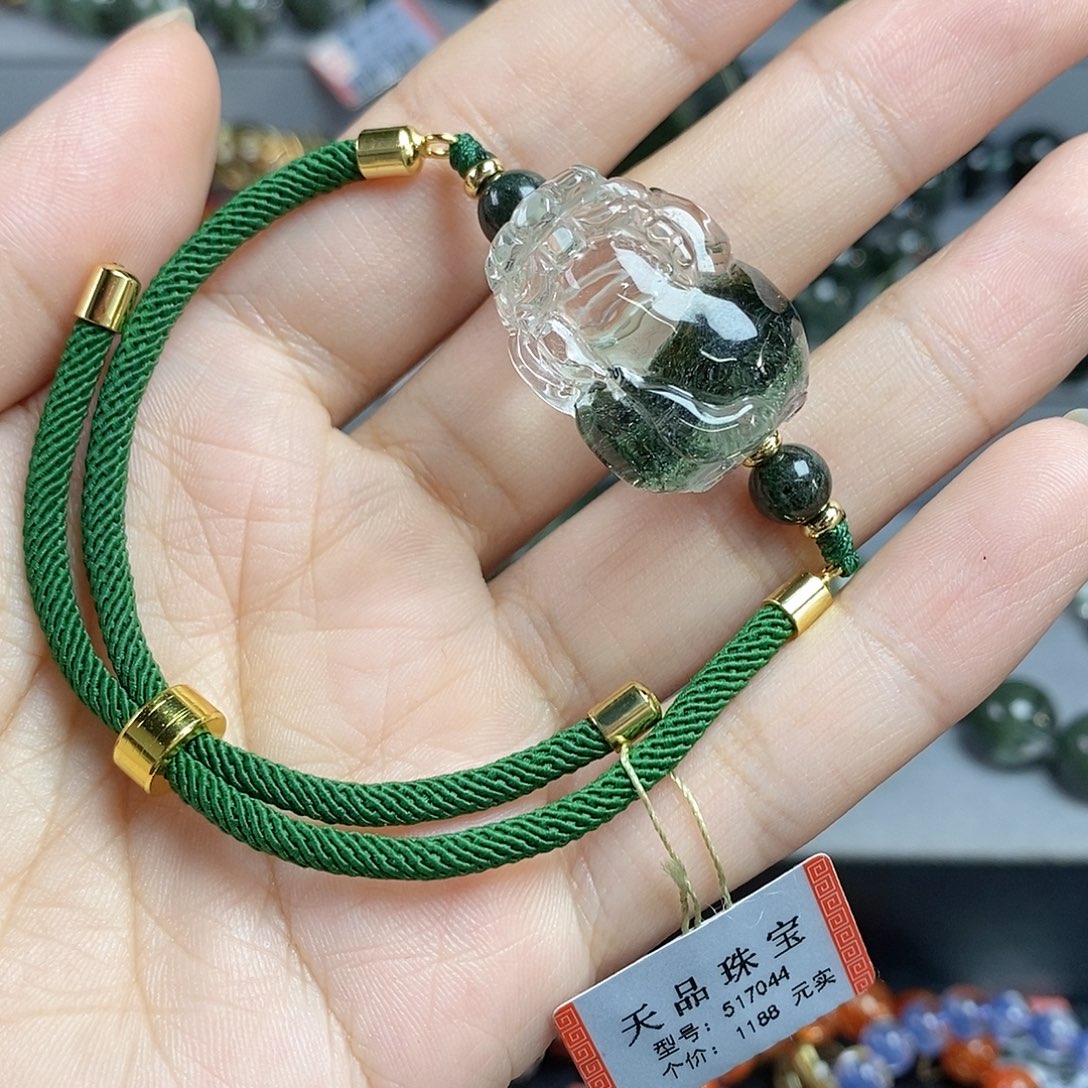 水晶手链未镶嵌绿幽灵517044