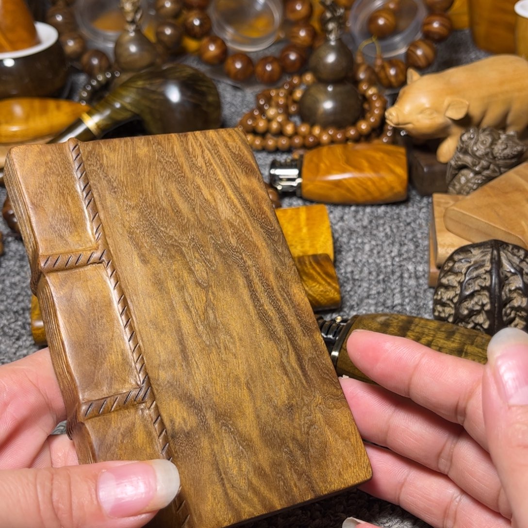 金丝楠无字天书阴沉黄