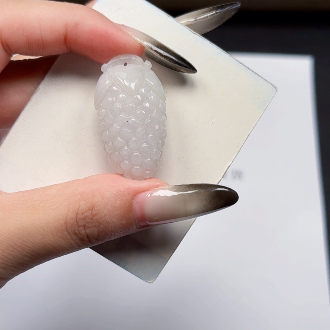 翡翠未镶嵌挂件翡翠